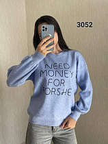 Свитер Fsn 3052 l.blue - делук