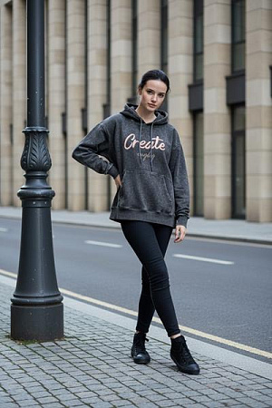 Худи X-Ray XR699 grey - делук