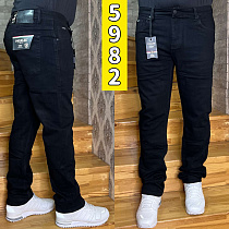 Джинсы God Baron 5982 black - делук
