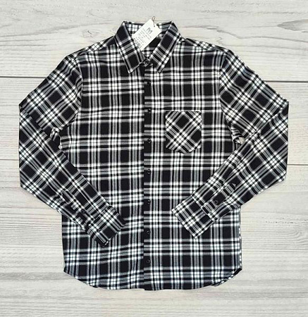 Рубашка Imlion 12002V-1876 black - делук