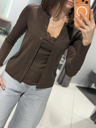 Кофта Comod 8770 brown - делук