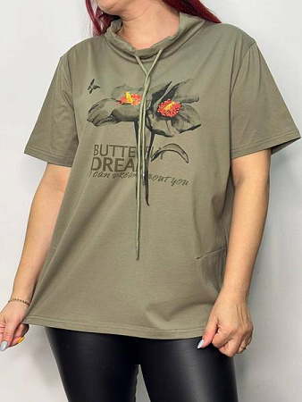 Футболка Kosta 8503 khaki - делук