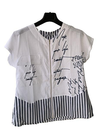 Кофта Orange Chinese 275 white - делук