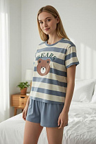 Пижама Trikotag T425 blue - делук