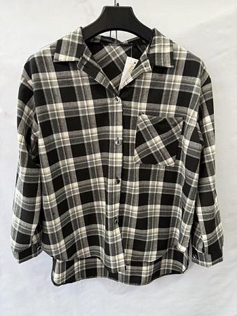 Рубашка Namik NM192 black - делук