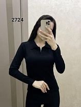 Свитер Fsn 2724 black - делук