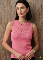 Майка Iraopt IR237 pink - делук