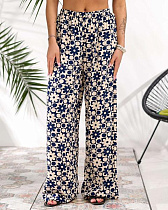 Штаны Tran 111-1 beige - делук