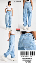 Джинсы Jeans Style 4148-2S6-3 l.blue - делук