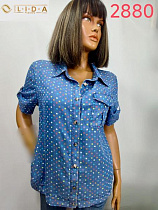 Рубашка Lida 2880 blue - делук