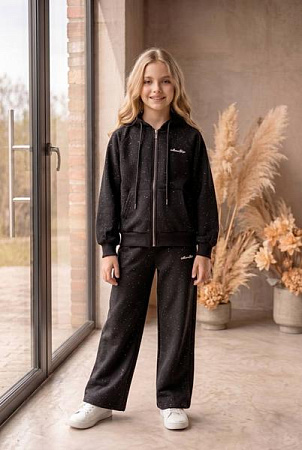 Костюм Спорт Delfinka 876 black - делук
