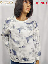 Свитер Lida 8178-1 white - делук