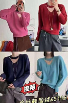 Свитер Divo 65116 orange - делук