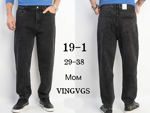 Джинсы Vingvgs 19-1 black - делук