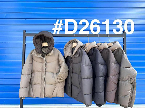 Куртка Oukali D26130 grey - делук