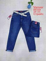 Джинсы Vanver B8259 blue - делук