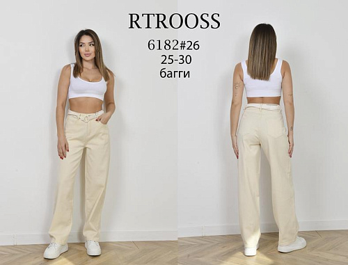 Джинсы Jeans Club 6182 beige - делук