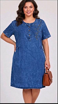 Платье Julia JL1230 blue - делук