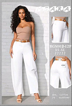 Джинсы Jeans Club BGS002-12 white - делук