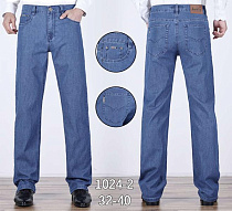 Джинсы Basanjiu 024-2 blue - делук