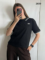 Футболка Fsn 2839 black - делук