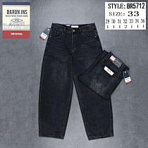 Джинсы God Baron BR5712 black - делук