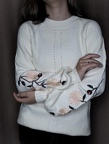 Свитер Kosta 5807 white - делук