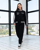 Костюм Спорт Azna DZ111 black - делук