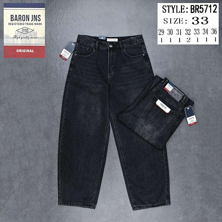 Джинсы God Baron BR5712 black - делук