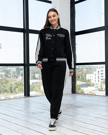 Костюм Спорт Azna DZ111 black - делук