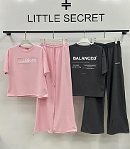 Костюм Спорт Little Secret 2980-1 d.grey - делук