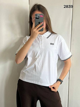 Футболка Fsn 2839 white - делук