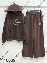 Костюм Спорт Met&March 10039 brown - делук