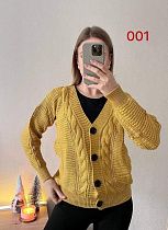 Кофта Fsn 001-2 yellow - делук