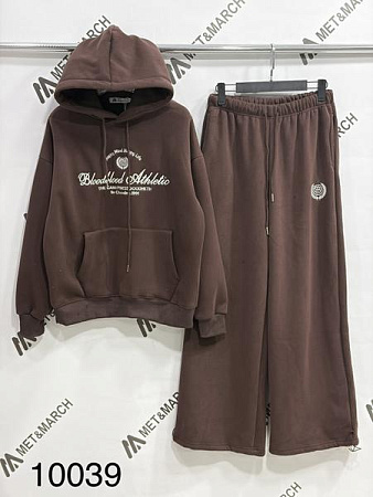 Костюм Спорт Met&March 10039 brown - делук