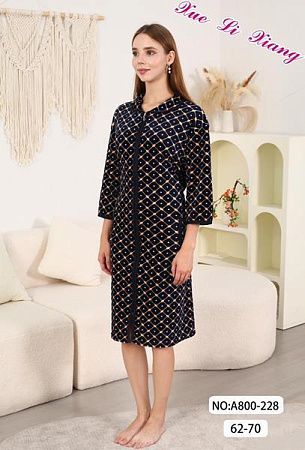 Халат Fili Wear A800-228 navy - делук