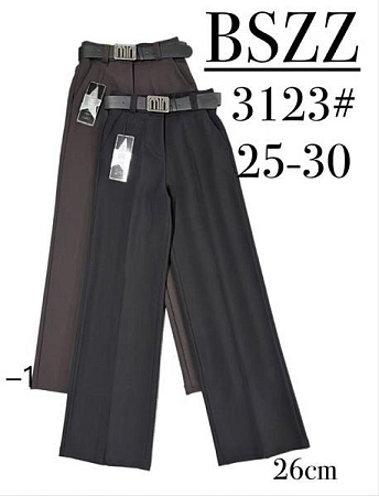 Брюки Immei 3123-1 brown - делук