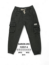 Штаны Baron Jeans F1957-4 khaki - делук