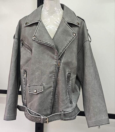 Куртка Liopt F3601-X1 grey - делук