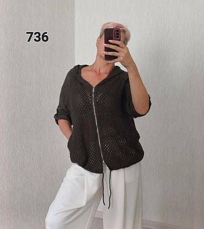 Кофта Fsn 736 black - делук