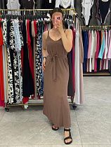 Сарафан Arina 1636 brown - делук