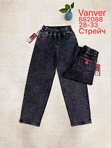 Джинсы Vanver B82088 black - делук
