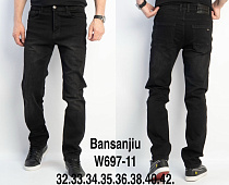 Джинсы God Baron W697-11 black - делук