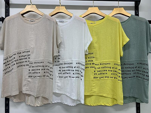 Футболка Dgmd 9555 yellow - делук