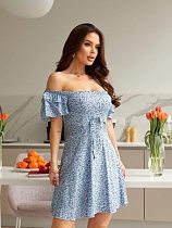 Платье Potok 886 l.blue - делук