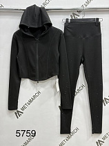 Костюм Спорт Met&March 5759 black - делук