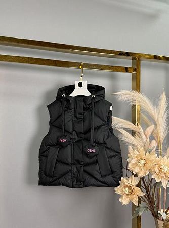 Жилетка Delfinka W05 black - делук