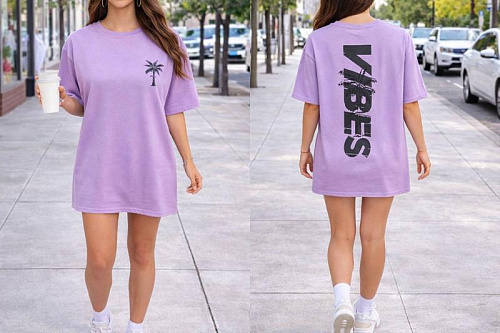 Туника Levisha 25077 lilac - делук