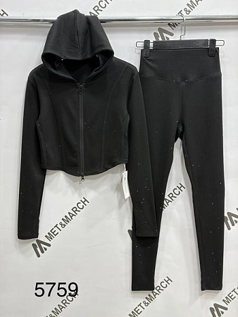 Костюм Спорт Met&March 5759 black - делук
