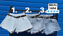 Шорты Jeans Club 1404-1 l.blue - делук